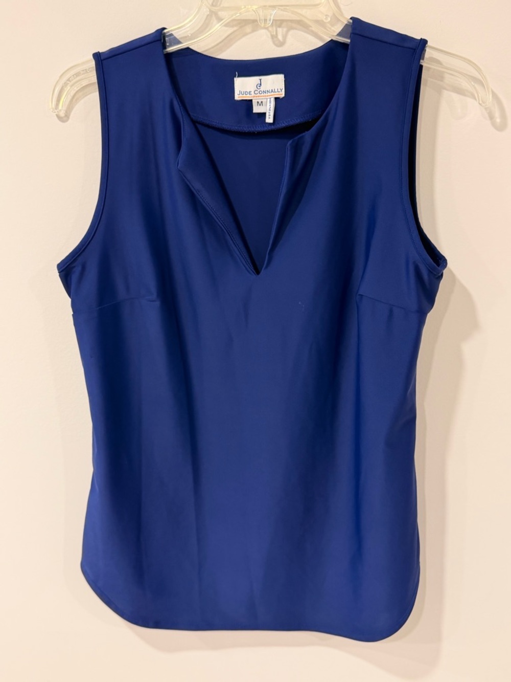 Jude Connally Ali Top Just Cloth Navy Size Medium - Picture 2 of 6